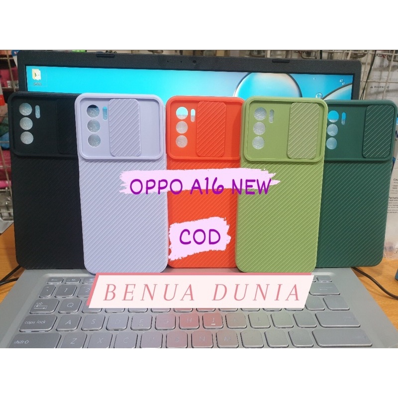 SOFCASE SLIDE KAMERA OPPO A16 NEW CASE SLIDE KAMERA OPPO A16 NEW