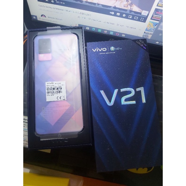 Jual Vivo V21 4g Ram 8gb 128gb Second Fullset Original Istimewa