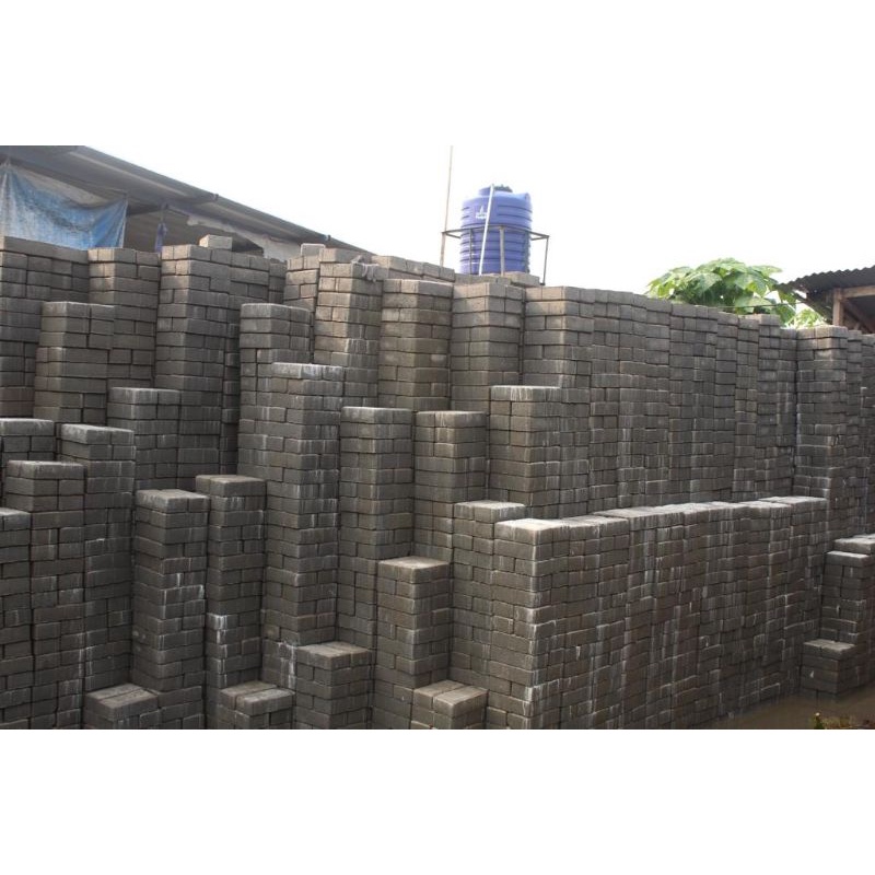 Paving / Paving Block  / Konblok / Conblock / Paving Block Bata Tebal 6cm Mutu K 300 asli