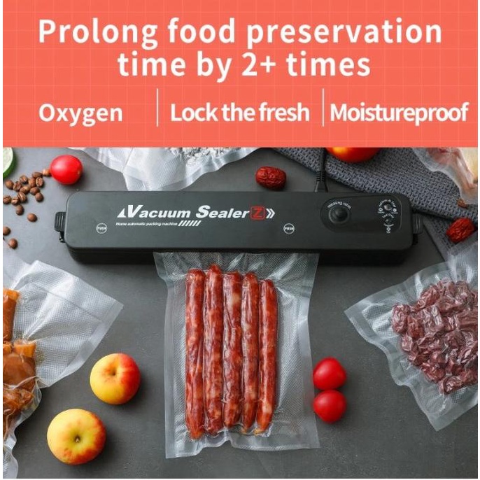 Mesin Vacuum Sealer Vacum Food Vaccum Alat Vakum Makanan Press Plastik