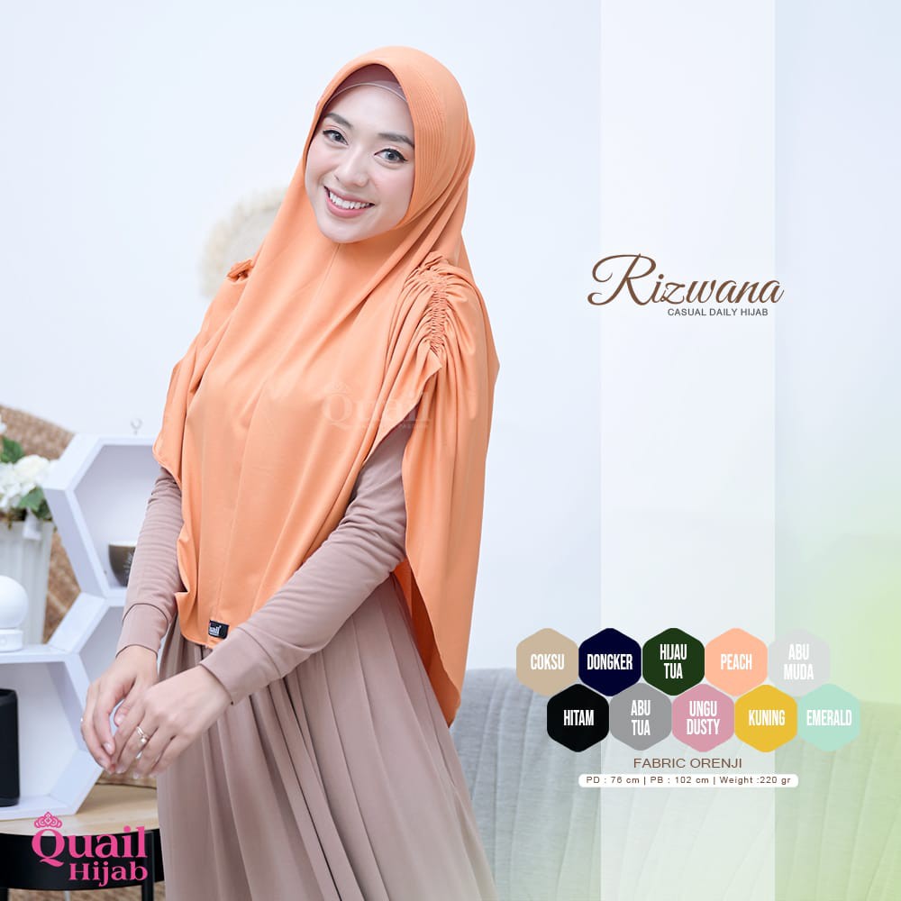 QUAIL HIJAB ORI - RIZWANA