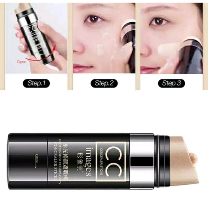 Images CC Cream Concealer Stick Tahan Air Tahan Lama Tahan Keringat / Images CC Concealer Stick Make Up Wajah Glowing