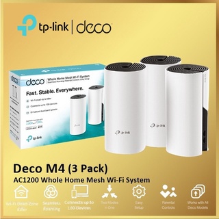 TP-LINK Deco E4 - AC1200 Dual-Band Whole Home Mesh Wi-Fi System