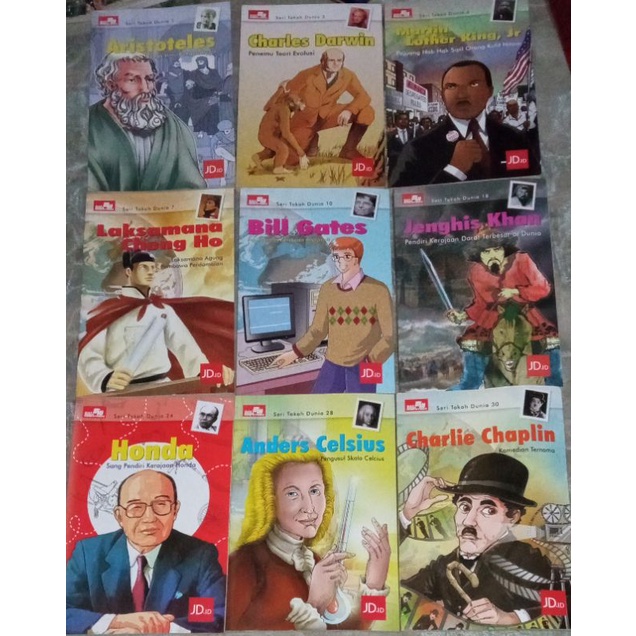 Buku Komik Seri Tokoh Dunia