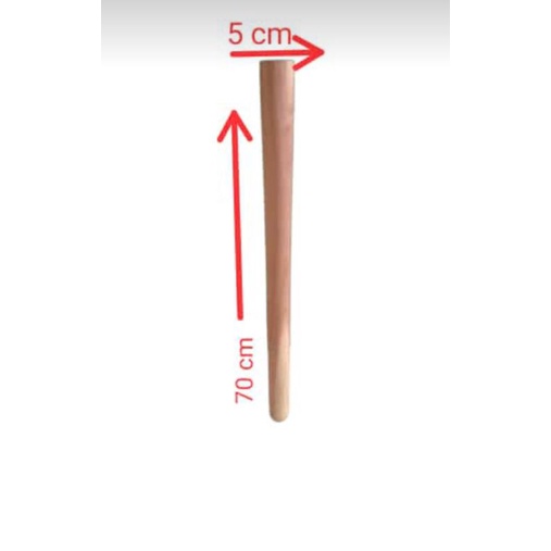 kaki meja kayu bulat
