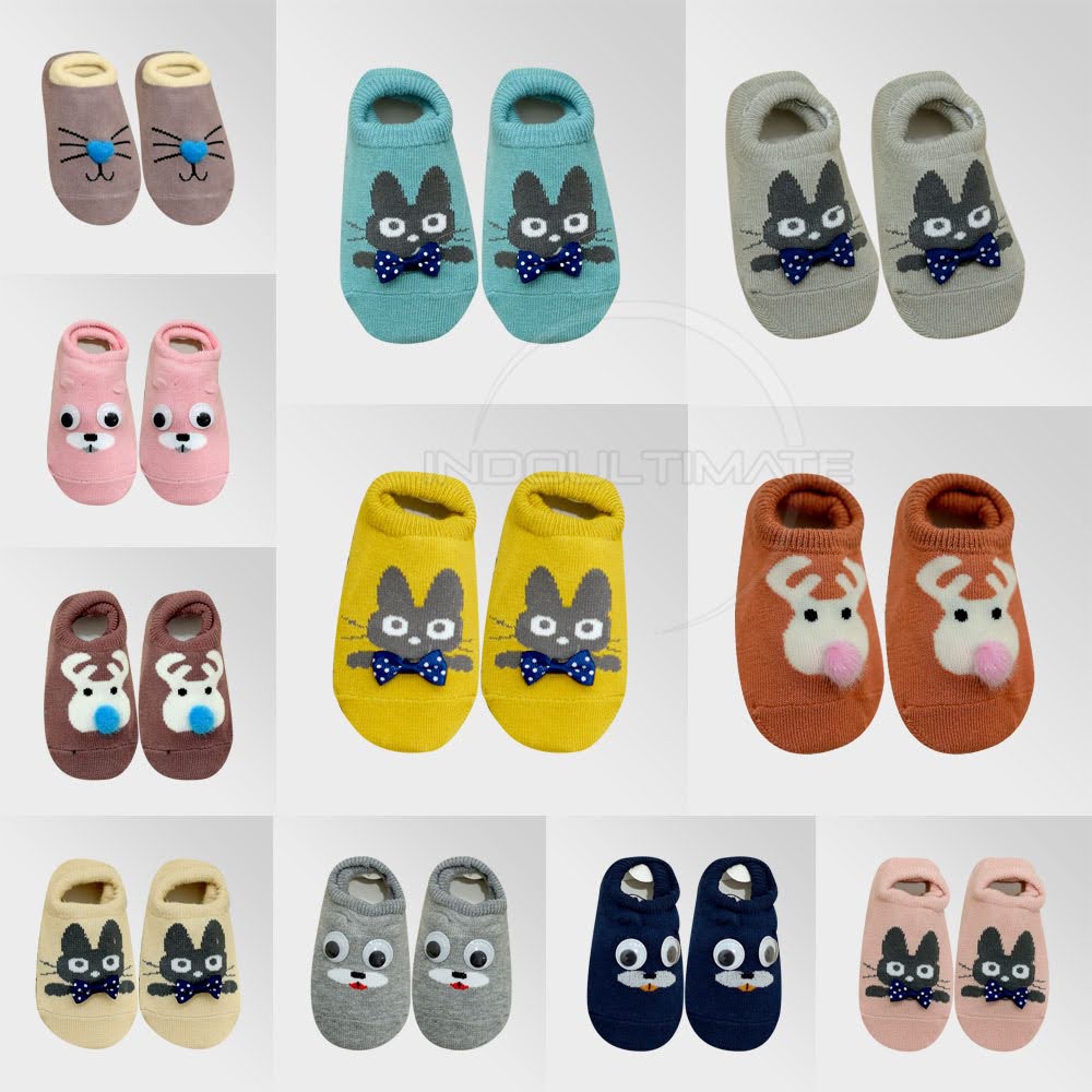 Kaki Bayi Baby Socks KKA-031 Alas Kaki Pelindung Kaki Kid Sock Anak Foot Cover Kaus Kaki