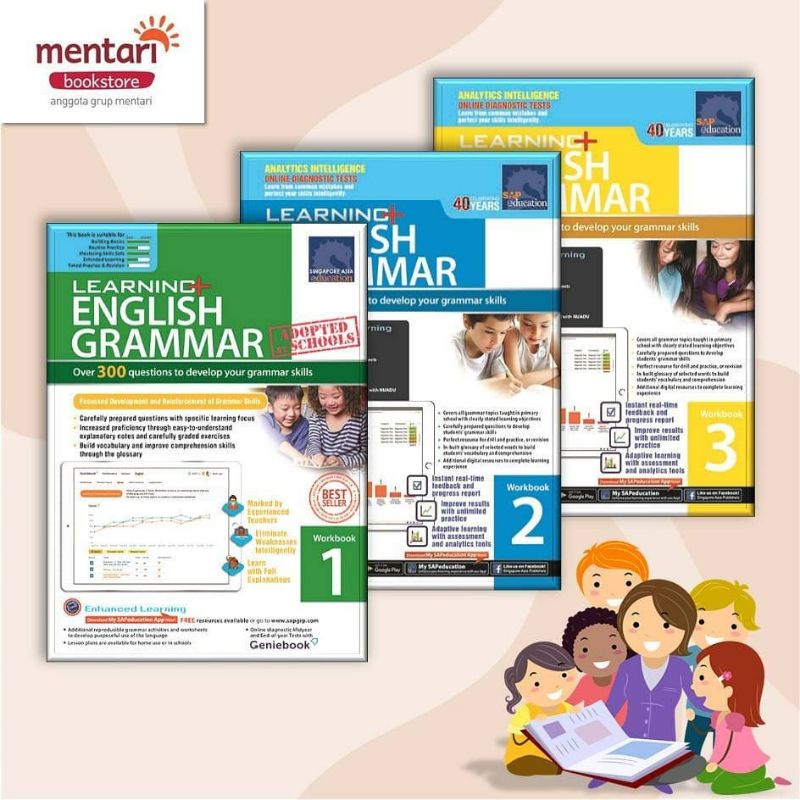 Download Learning English Grammar Workbook