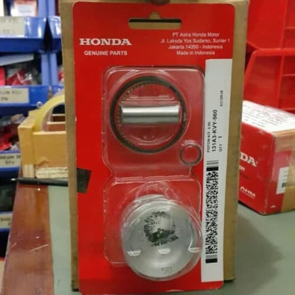 Piston Kit Seher Paket OS 0.50 - Beat Spacy Scoopy Karbu Asli Honda 131A3KVY960