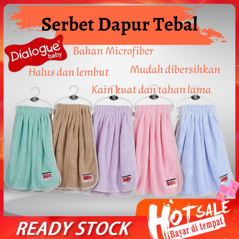 Lap Serbet Dapur Gantung Dialogue Microfiber Serbaguna