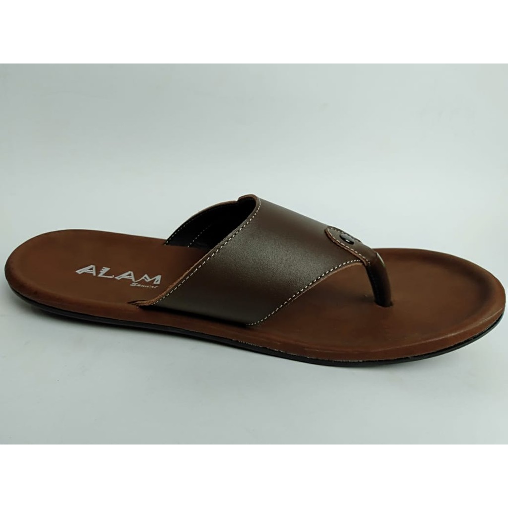 sandal kulit pria asli garut dengan desain yang elegant Model simple dan Praktis