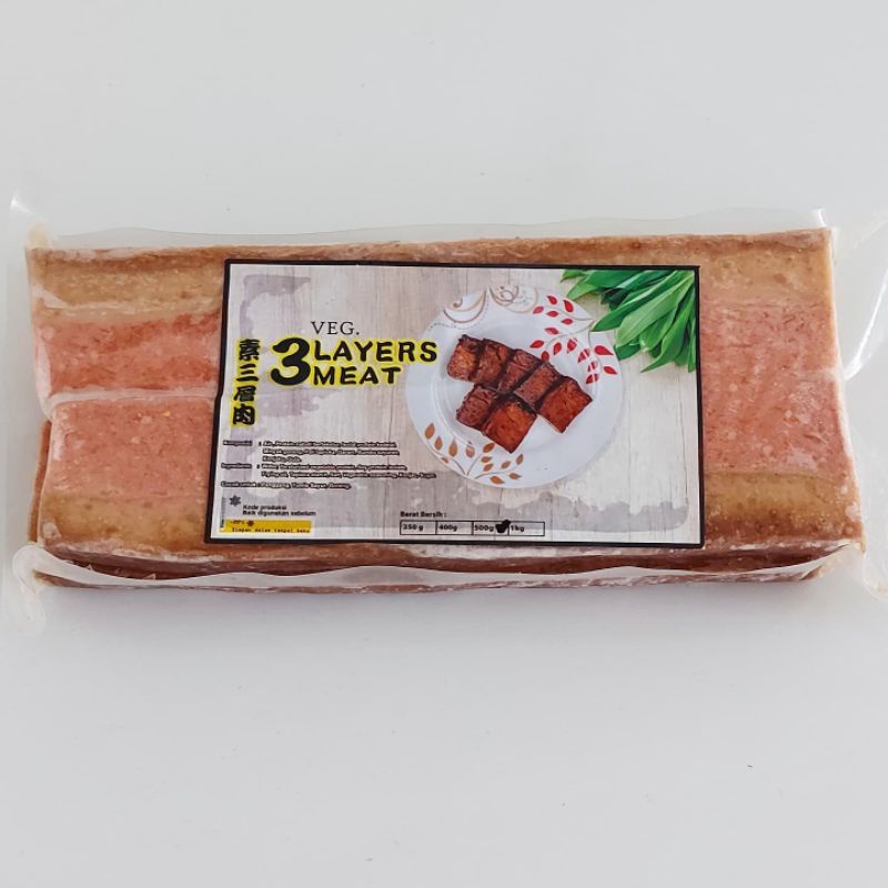 

Vegetarian 3 Layers Meat / Samcan Vegetarian