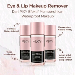 PIXY Make Up Remover 60ml  Eye &amp; Lip Penghapus Waterproof Makeup ( VHI)