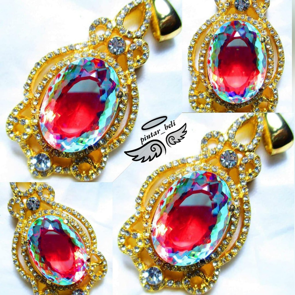 BATU PERMATA  KALIMAYA GALAXY LIONTIN  AUSY HQ