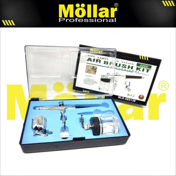 

Baru Mollar Abs13B Spray Gun Lukis Air Pen Brush Kit 22 Cc Diminati Banget