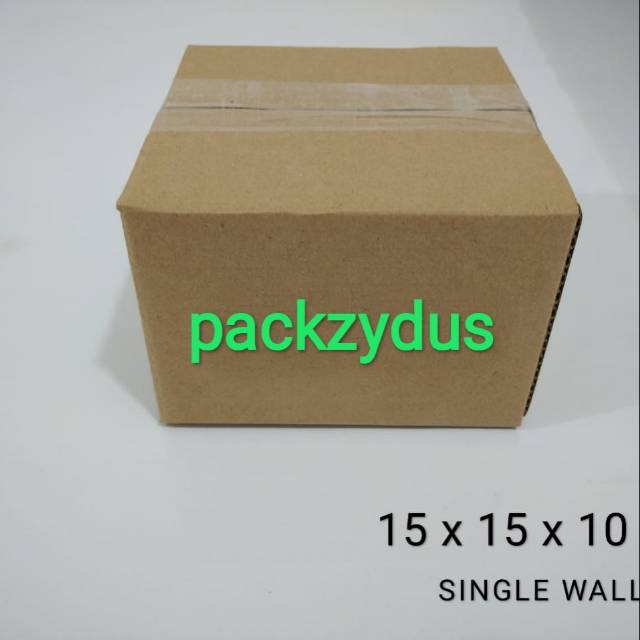 

Kardus box karton POLOS ukuran 15x15x10 cm POLOS