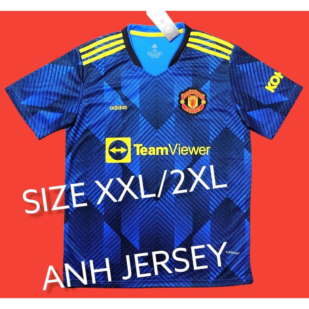 Jual JERSEY MU 3RD THIRD TERBARU 2021 2022 | Shopee Indonesia