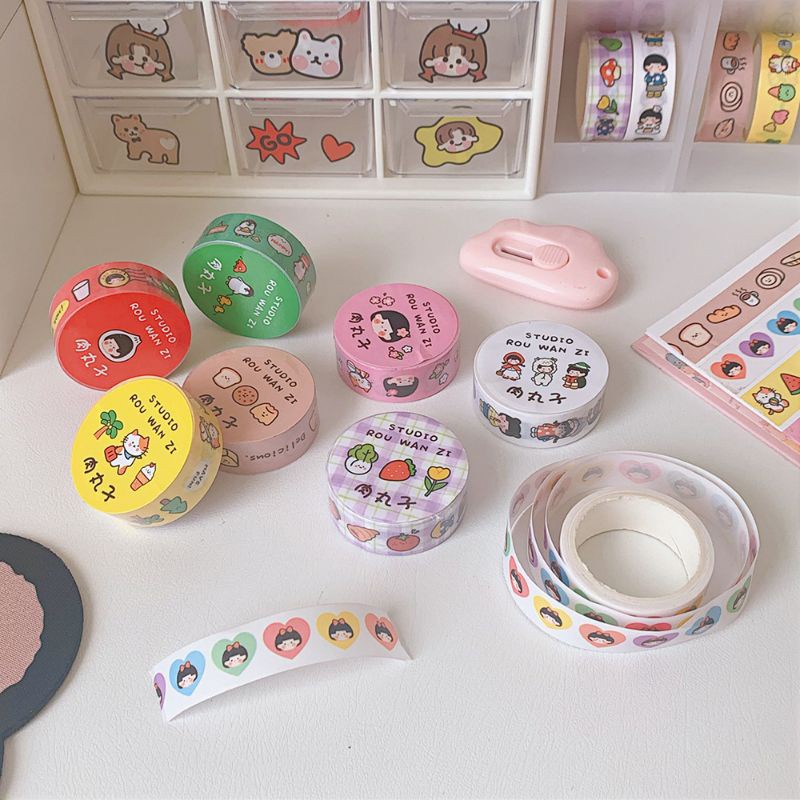 

Washi tape selotip - dekorasi planner journal - Japan Karton [thehanscorner]