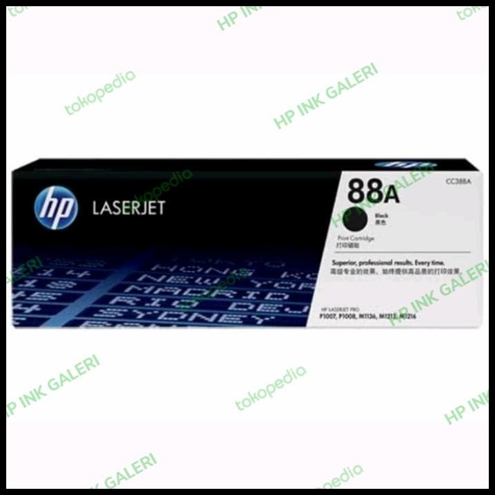 Toner Hp Laserjet 88A (Cc388A) Black Original