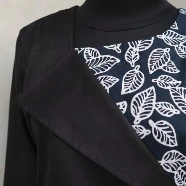Dress/tunik Batik Malia Coklat