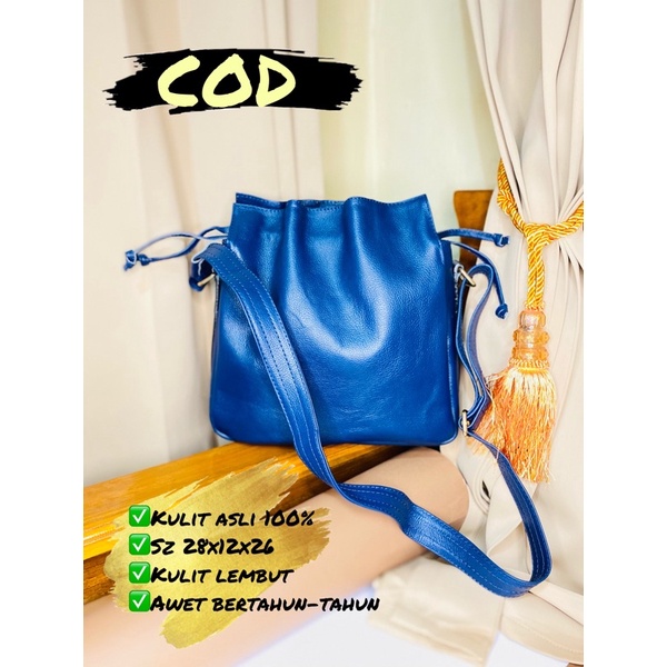 Jual TAS SELEMPANG KULIT ASLI GARUT atau TAS SELEMPANG NEWMODEL 2021