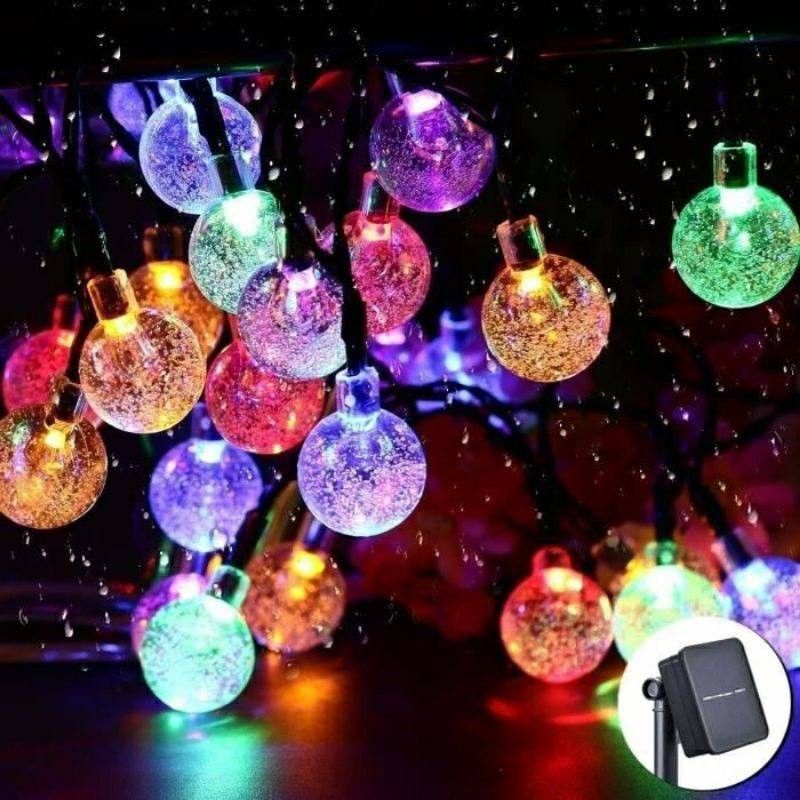 (COD) LAMPU HIAS NATAL / Lampu Tirai 100 Led / lampu Dop / Lampu Hias / Lampu Agustus