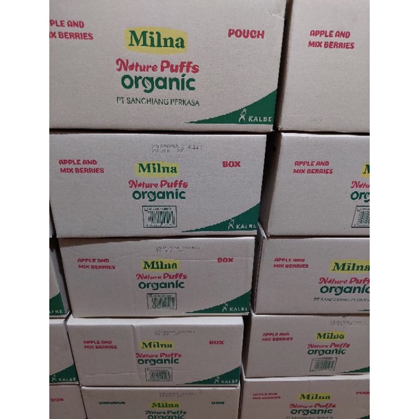 MILNA ORGANIC PUFF  24 X 15GR