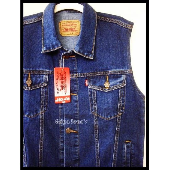 HOT SALE JAKET JEANS LEVIS ROMPI / JAKET LEVIS DENIM ROMPI PRIA - BIOBLITZ M