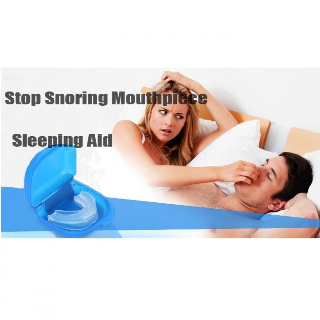 InniFun Stop Snoring Solution Mouthpiece / Alat Bantu Ngorok - BC003 [Biru]