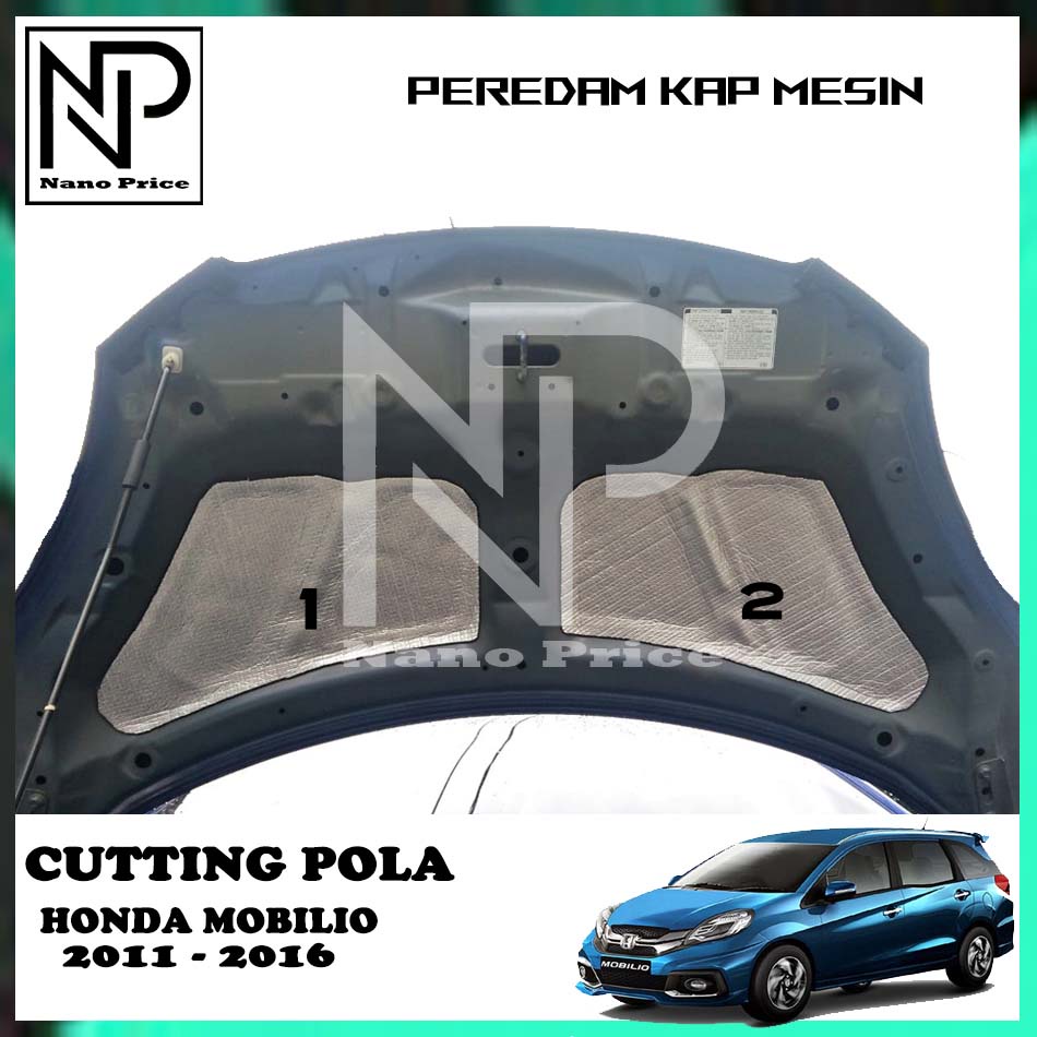 Peredam panas kap mesin mobil MOBILIO 2014-2016