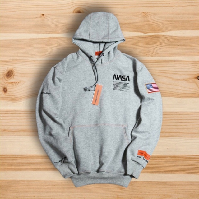 Hoodie Heron Preston x Nasa Grey