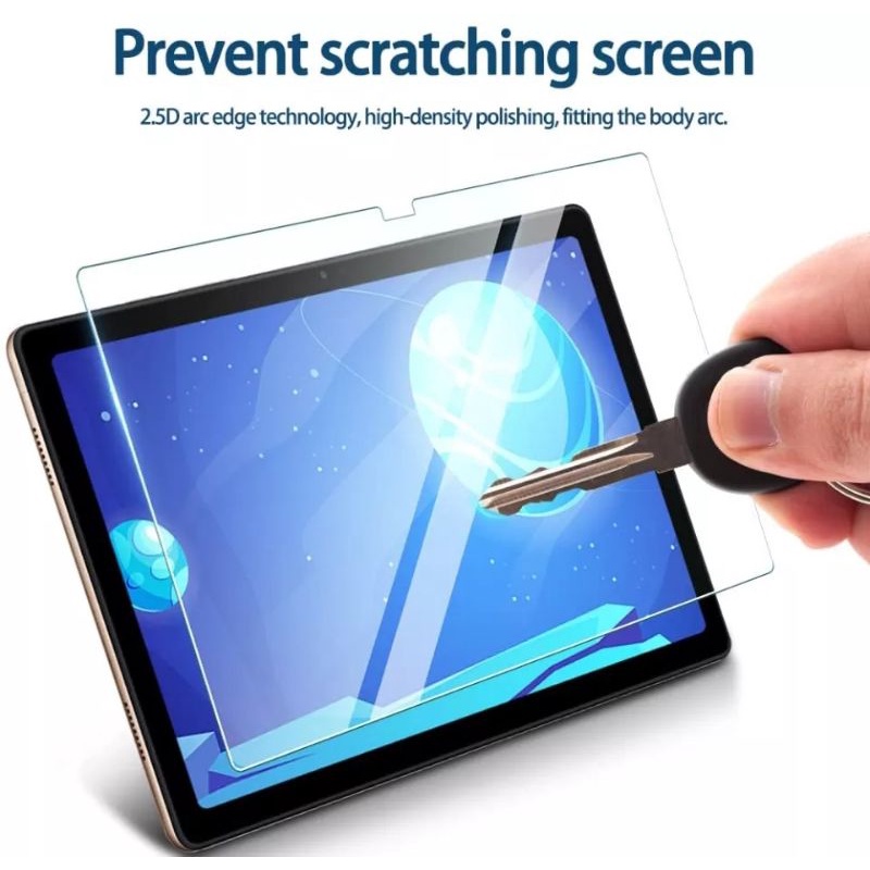 Antigores Samsung Galaxy Tab A8 A 8 10.5 Wifi LTE 2022 2021 X200 X205 SM-X200 SM-X205 Tempered Glass Screen Guard protector Tablet Bening Kaca Transparan Pelindung Layar