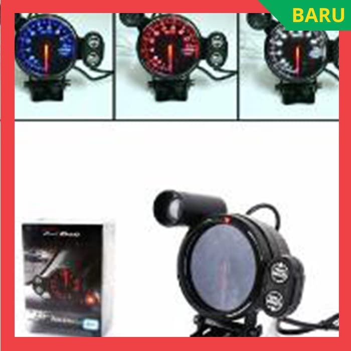 Tachometer Defi Rpm 7 Warna 3.75" UNIVERSAL