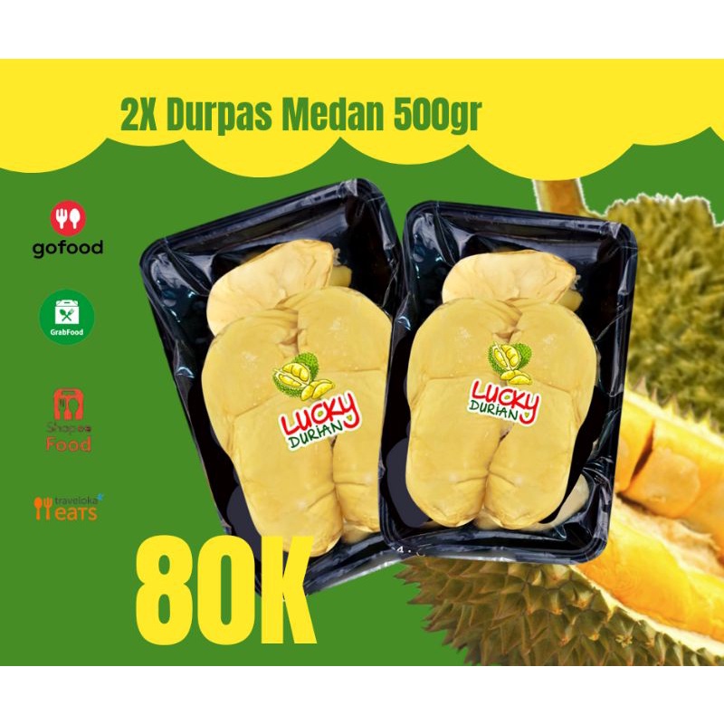 

2X Durpas medan 500gr