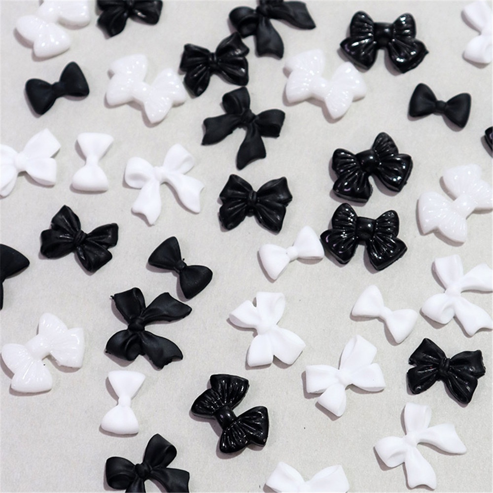 (Aaoottuuoo5.Id) 50pcs / Set Pita Resin 3d Gaya Retro Untuk Aksesoris Nail Art / Manicure Diy