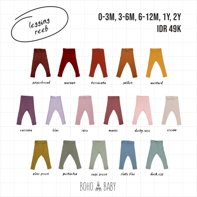 Legging Bohobaby