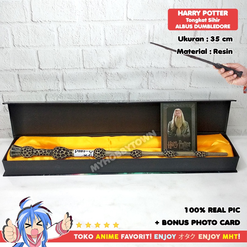 Tongkat Sihir Harry Potter : Albus Dumbledore Cosplay Magic Wand Hogwarts