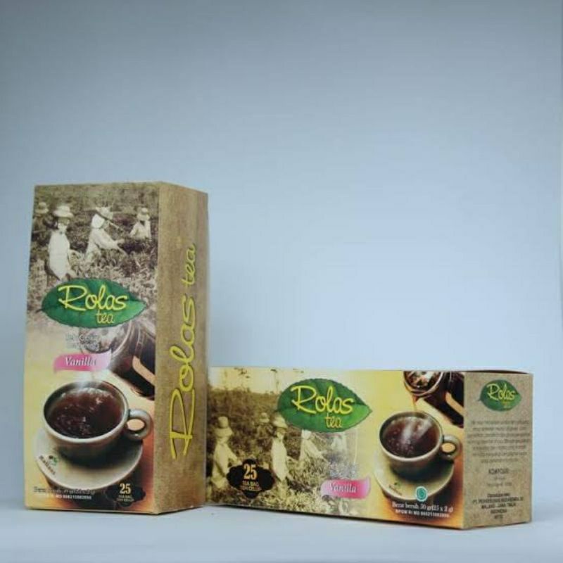 

Teh Hitam Celup Rasa Vanilla 50 gram