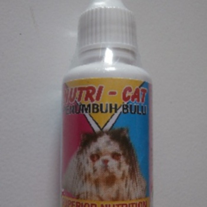 Vitamin Obat Penumbuh Bulu Kucing Nutricat Nutri Cat Nutri-Cat