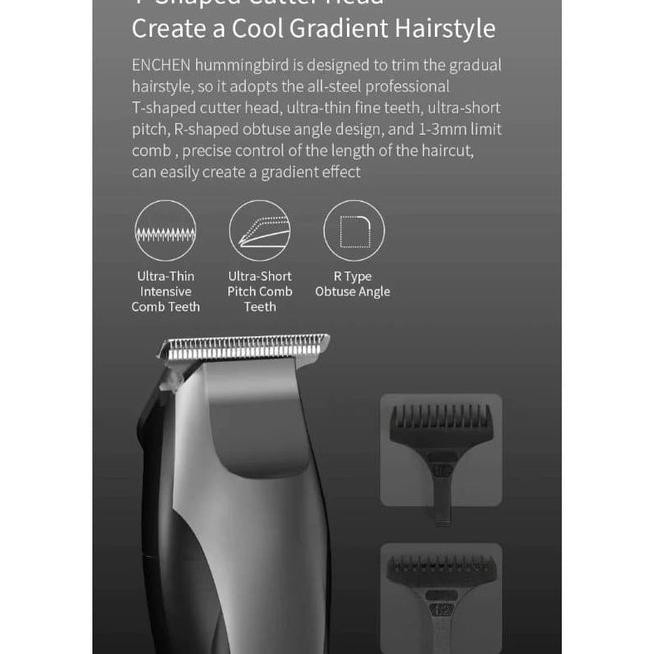 Xiaomi ENCHEN Hummingbird Alat Cukur Rambut Elektrik Hair Clipper