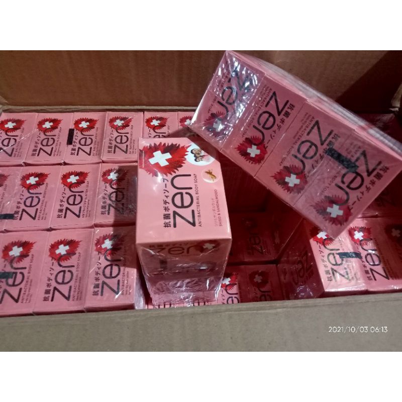Sabun Batang Zen 80 gram isi 4 batang / SABUN BATANG MURAH