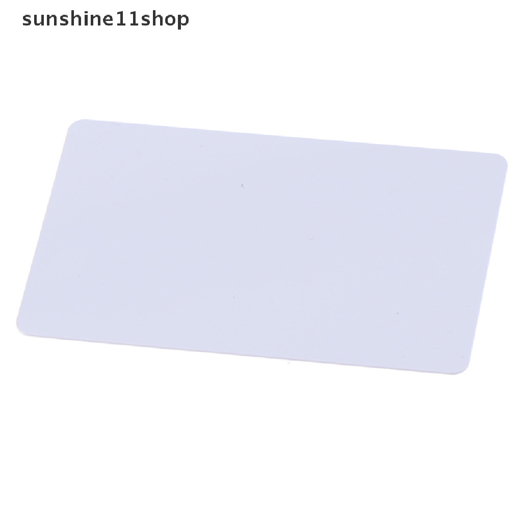 Sho 10pcs Kartu Uid 13.56mhz Block 0 Sector Writable Ic Card Clone Changeable