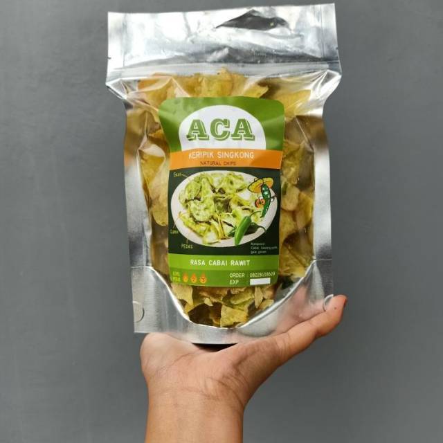 

Keripik singkong aca isi 7 bungkus