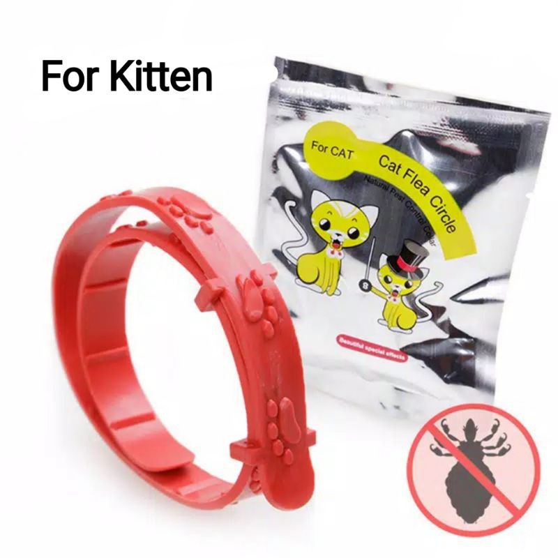 Kalung anti kutu dan nyamuk Kucing Anjing adjustable