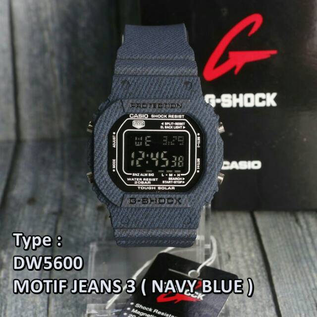 G-Shock DW5600 Navy Blue