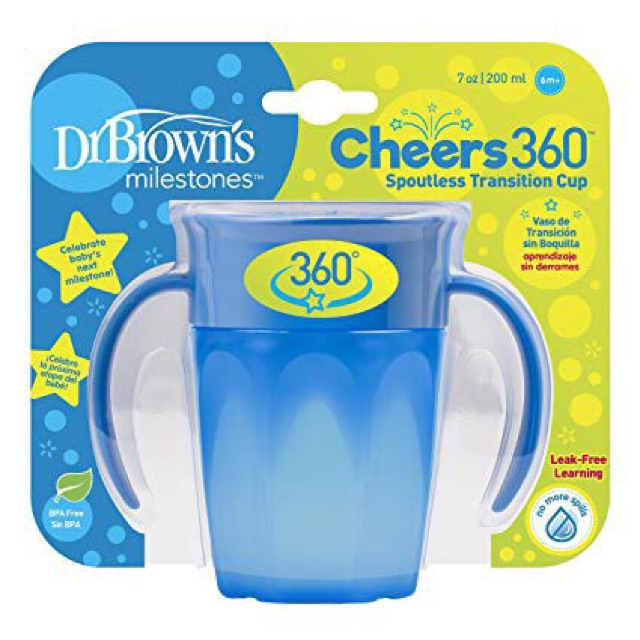 Dr Brown’s Cheers 360 Cup - gelas minum drbrown