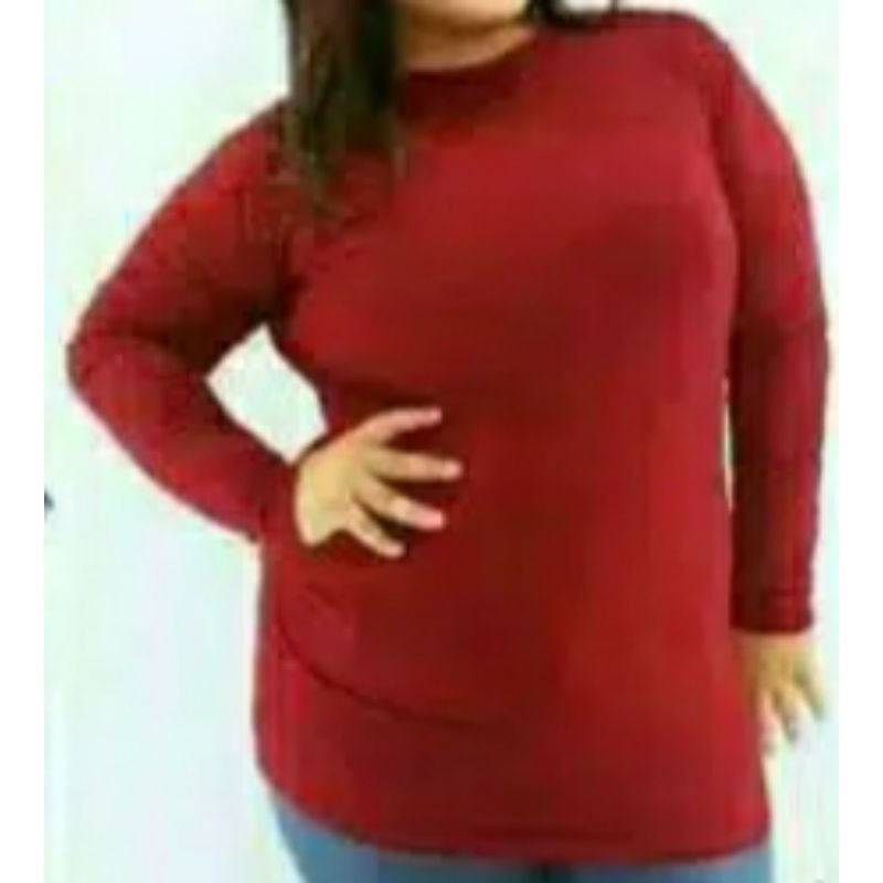 11.11 MANSET JUMBO Big Size XXL to XXXL LEHER TINGGI TURTLENECK BAHAN JERSEY SPANDEK LICIN