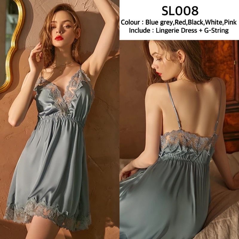 [ LINGERIE MASTER ] - (L-5) Sexy Lingerie Dress Baju Tidur Sexy Lingerie Wanita / Lingerie Sexy Baju Sexy Wanita / Seserahan-6