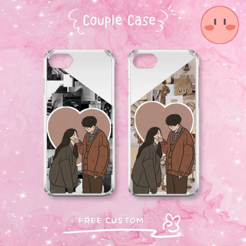 PREMIUM Casing HP Aesthetic Couple | Phone Case Resin Art