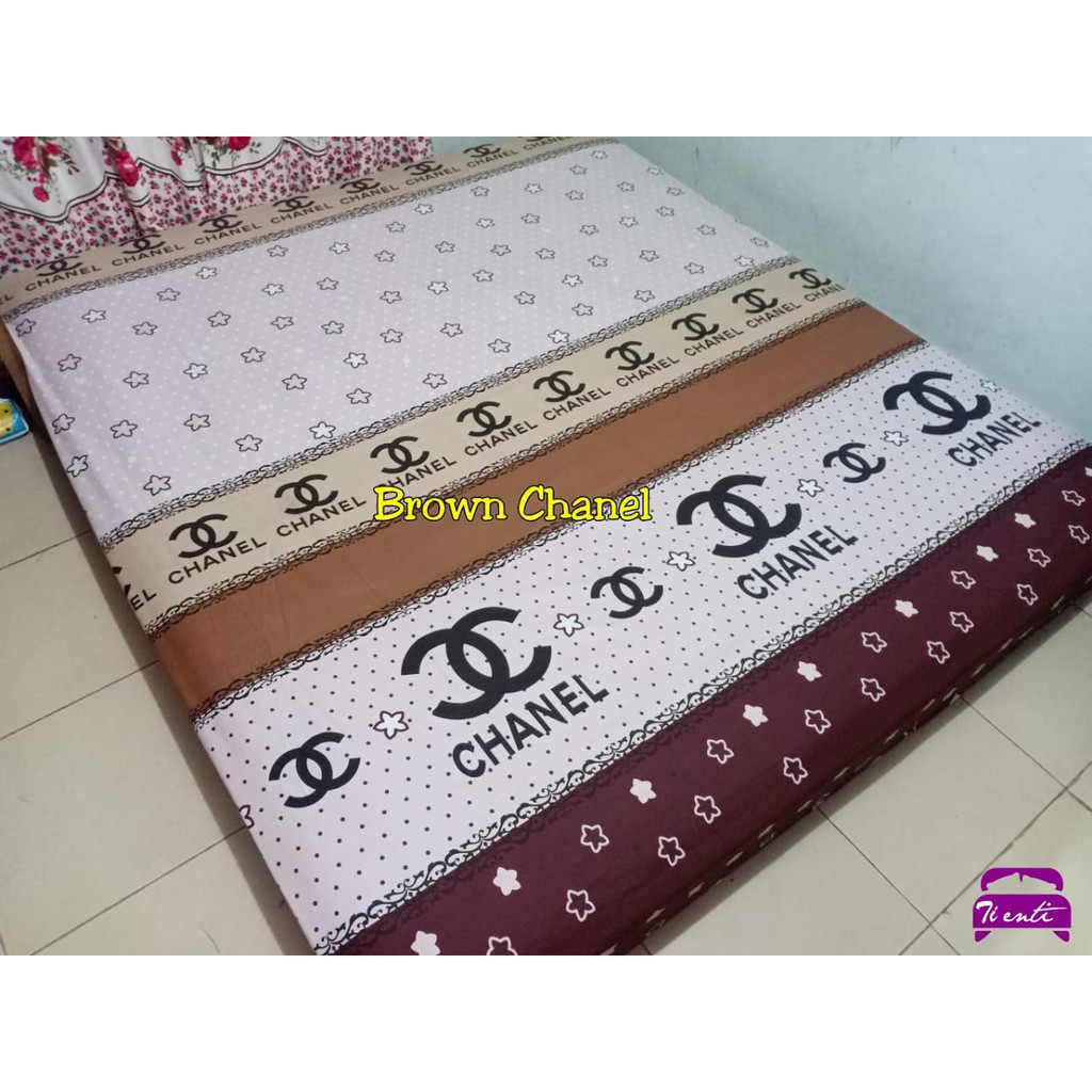 [NEW] SEPREI HOMEMADE MOTIF BROWN CHANEL #terlaris