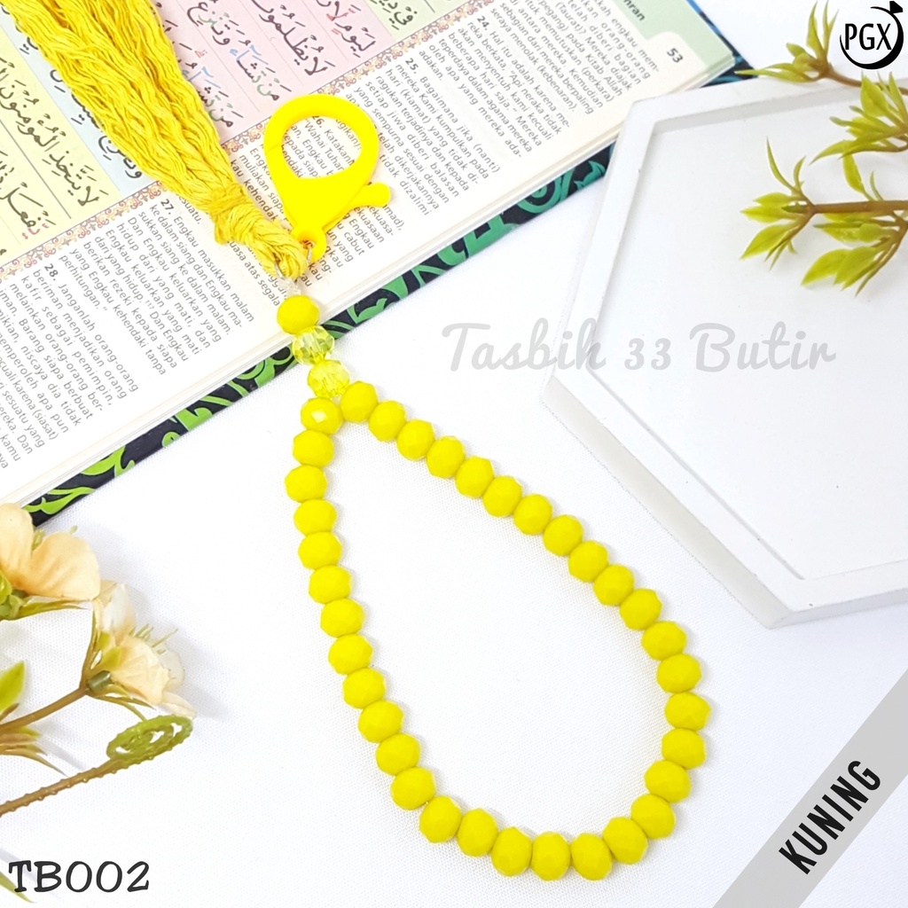 PGX Tasbih Gantungan Kunci 2in1 Isi 33 Butir Fashion Muslim TB002